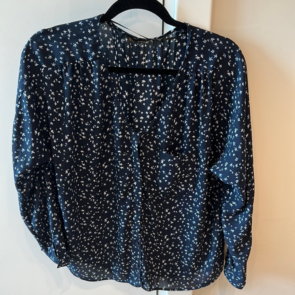 Womens Zara Star Blouse Small